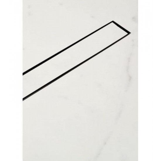 Κανάλι Ντουζiέρας Σιφών Tema 83734N 40cm Ανοξείδωτο με αναστρεφόμενη σχάρα Μαύρο Κανάλι Ντουζiέρας Σιφών Tema 83734N 40cm Ανοξείδωτο με αναστρεφόμενη σχάρα Μαύρο